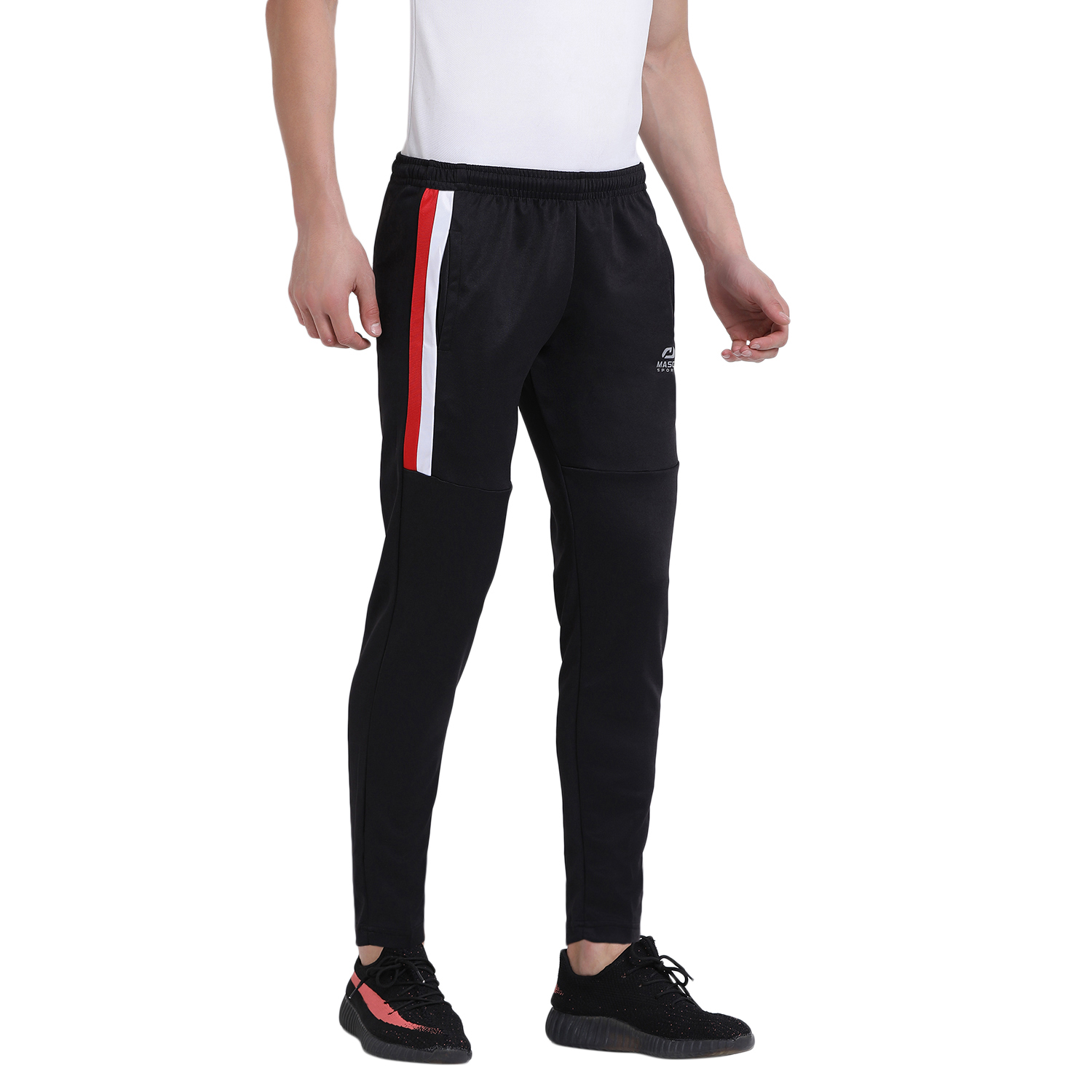 Buy Masch Sports Men's Active Wear Regular-fit Lower with Elastic ...