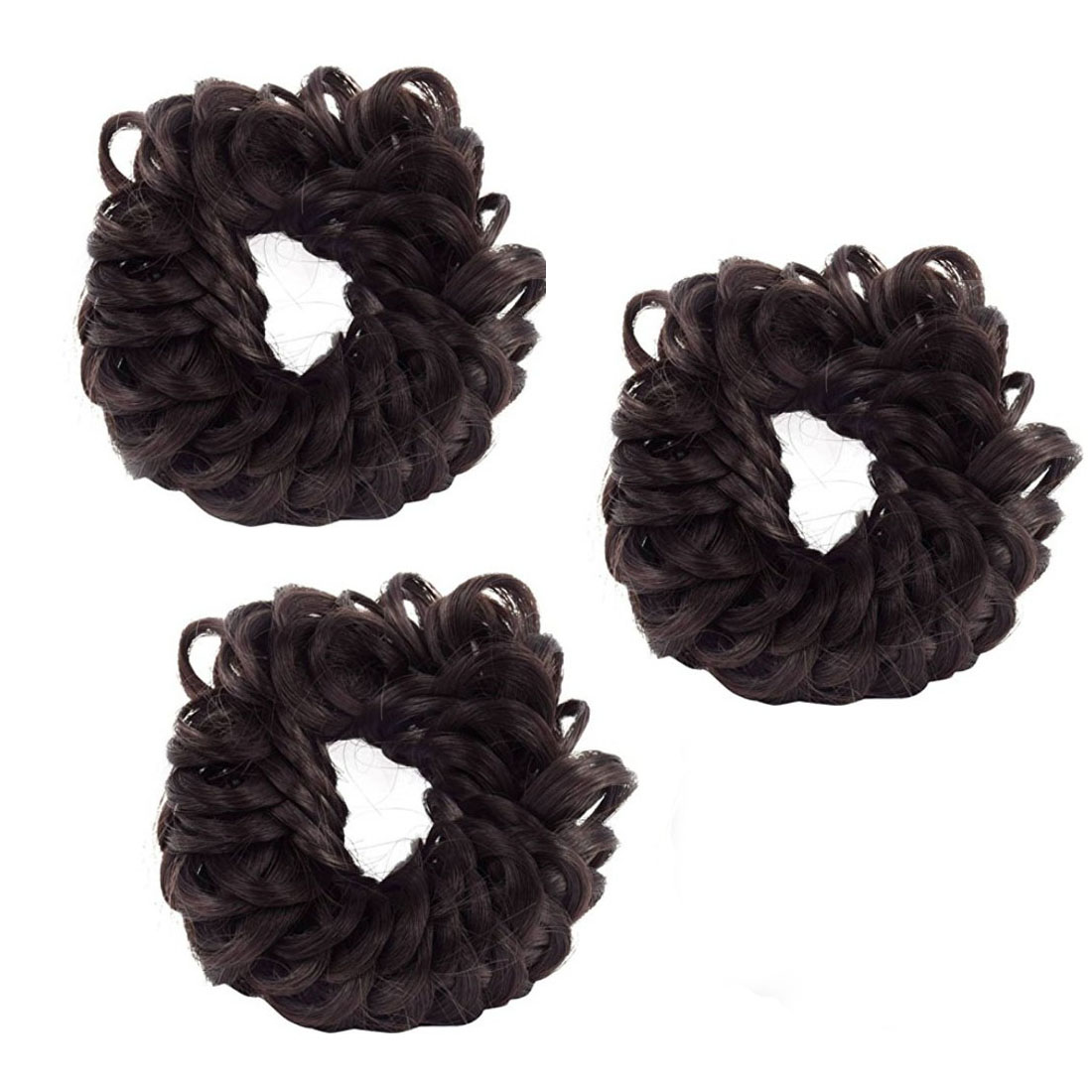 Buy GadinFashion Set of 3, Brown Hair Juda Band, Hair Accessories Juda
