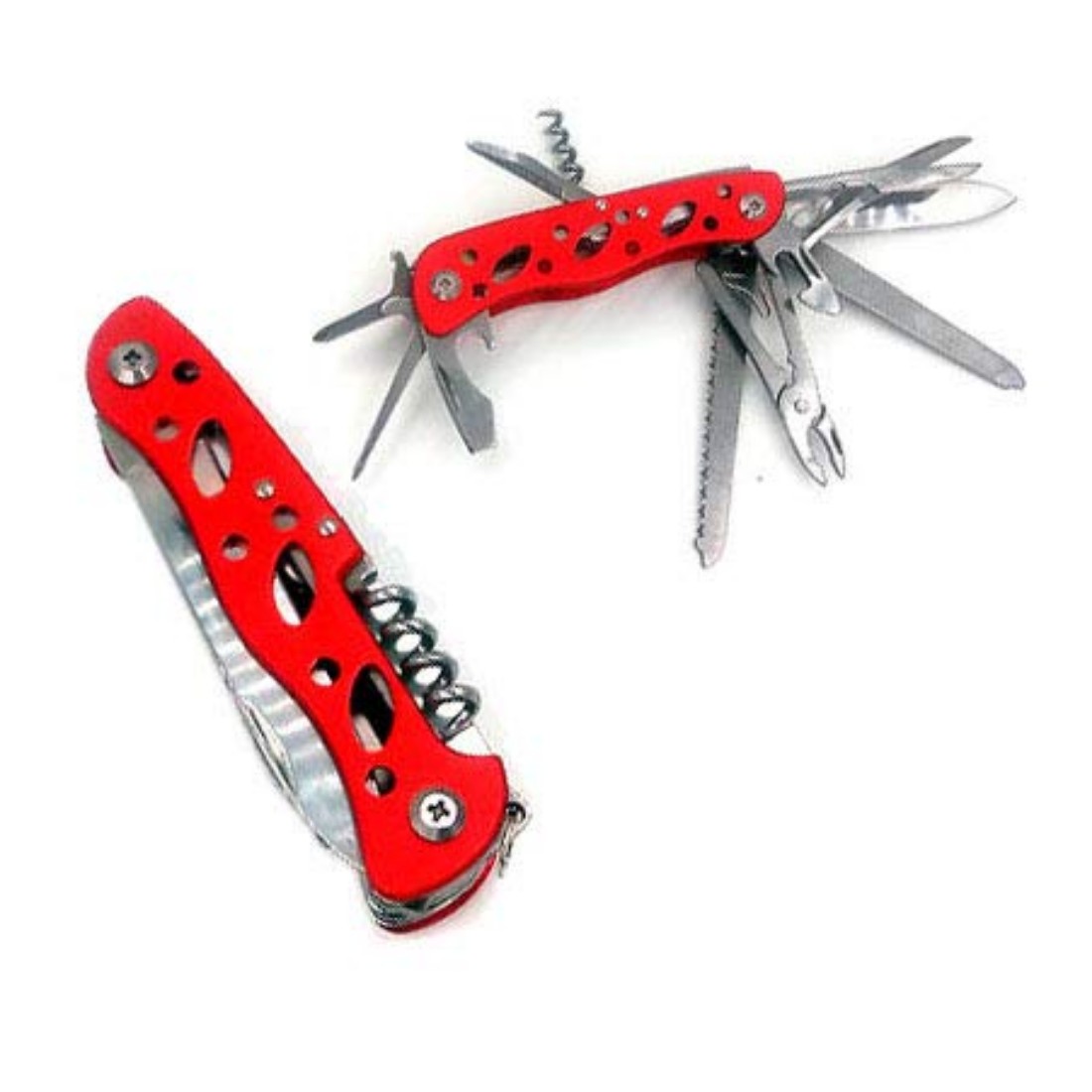 DIY Crafts Folding Multi Function Knife Aluminum Anodise Handle Multi Tool Knife Outdoor Survival Tools Suitable for Hiking/Gift/Home/Travel Hight Range Traveler Traveler