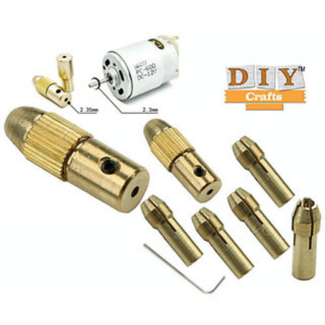 Buy DIY Crafts Mini Mirco Electric PCB Drill Press Drilling Bits Tool