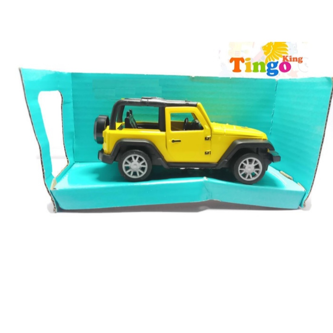 Buy Tingoking 4x4 Scaled Model Thar Open Jeep Push Back DieCast Cars Toys For Kids Friction