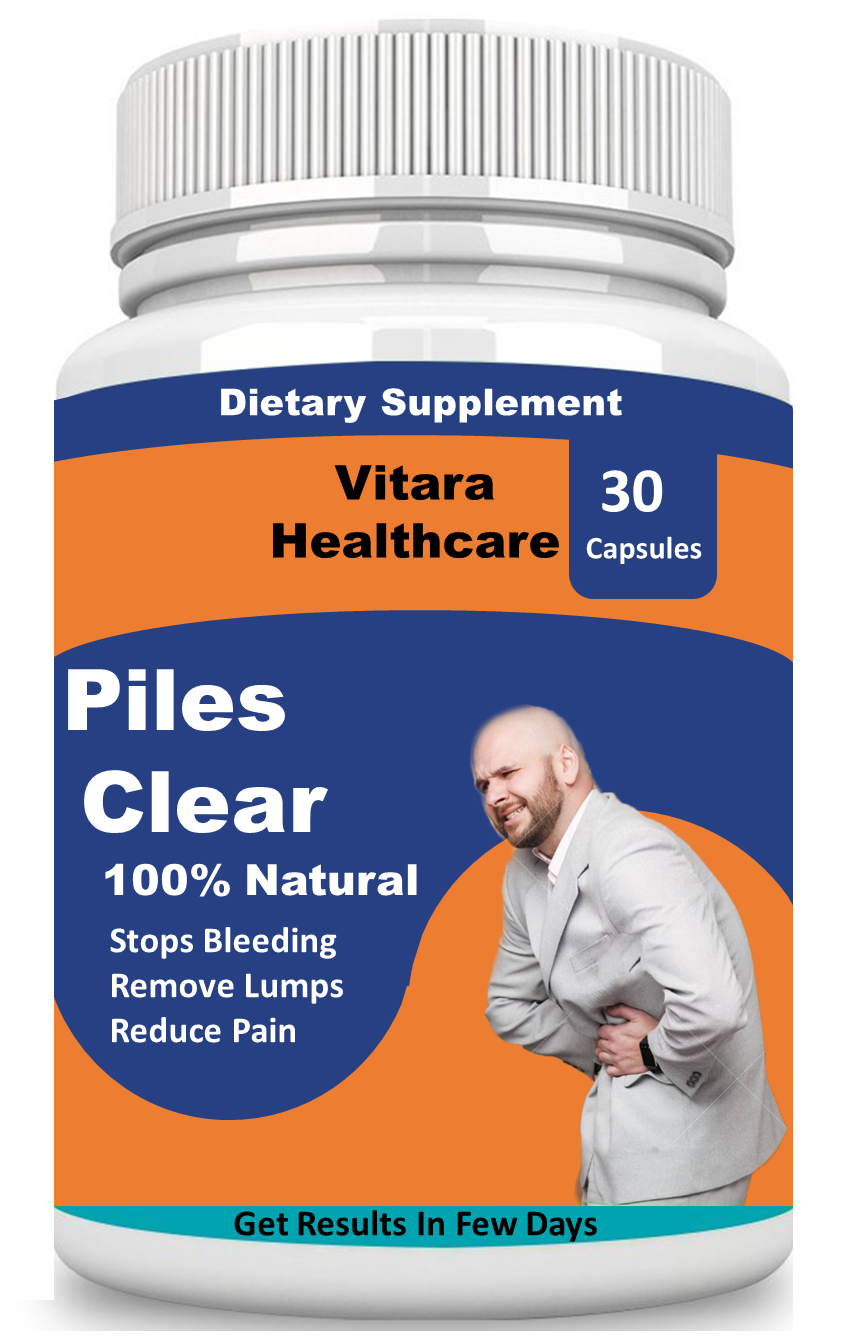 Buy Vitara Healthcare Piles Clear Herbal Capsules For Piles Treatment