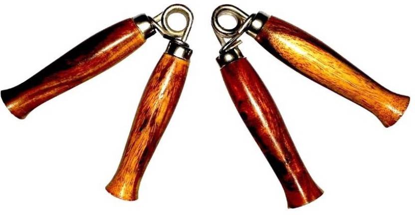 Superb Wooden 2 Pcs Set Hand Grip/Fitness Grip