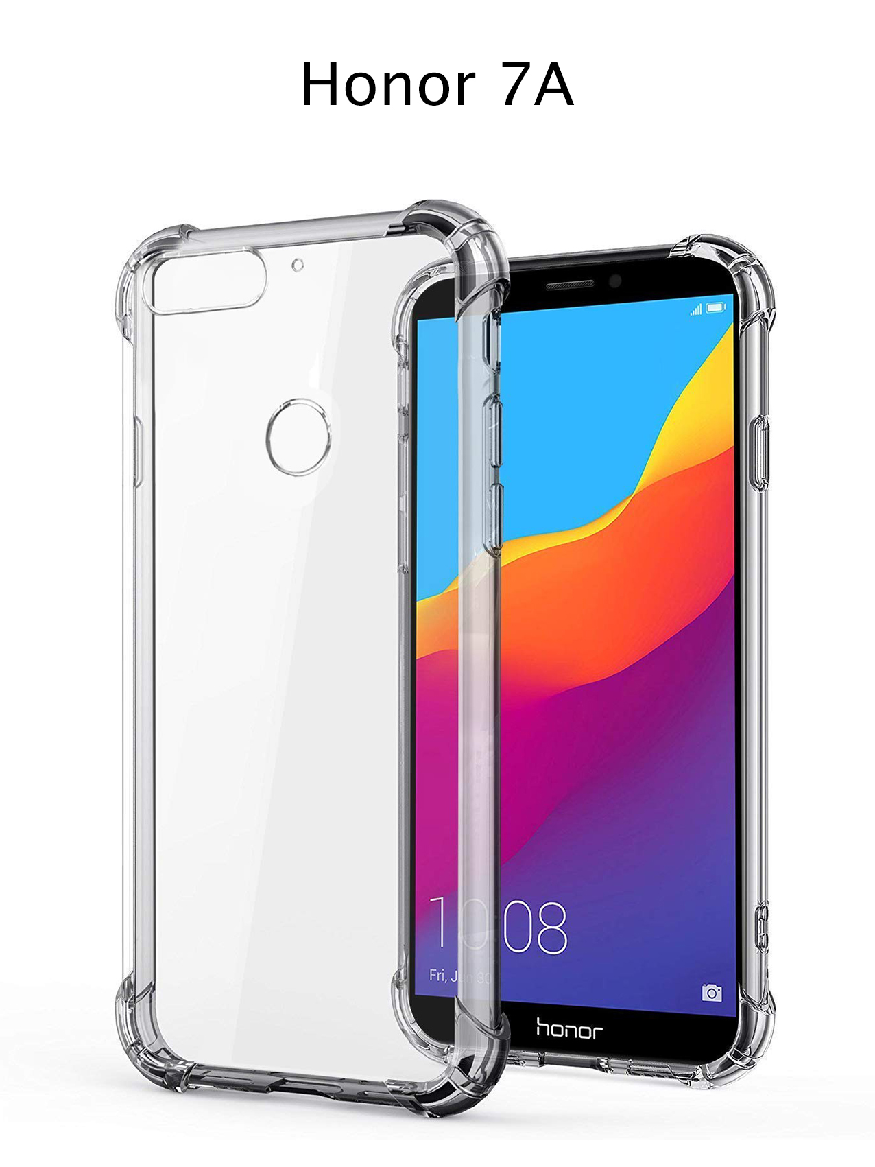 Buy Honor 7A - Anti-Knock Design Shock Absorbent Bumper Corners Soft ...