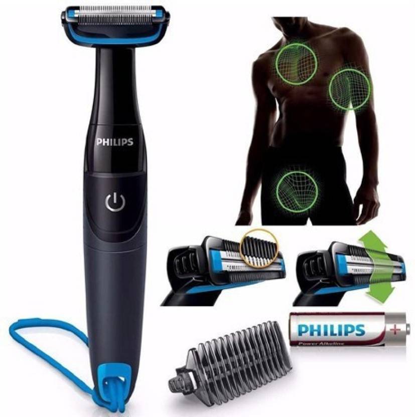 Buy Philips Body Groom BG1024/16 Battery Operated Body Groomer Cordless