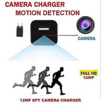 NEW 1080P 12MP Wall Hidden Camera  Black 