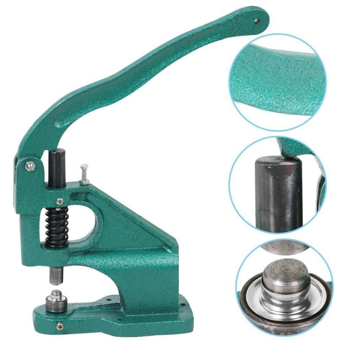 Buy DIY Crafts Combo Pack 1800 Pcs Silver + Gold Grommet + Hand Grommet