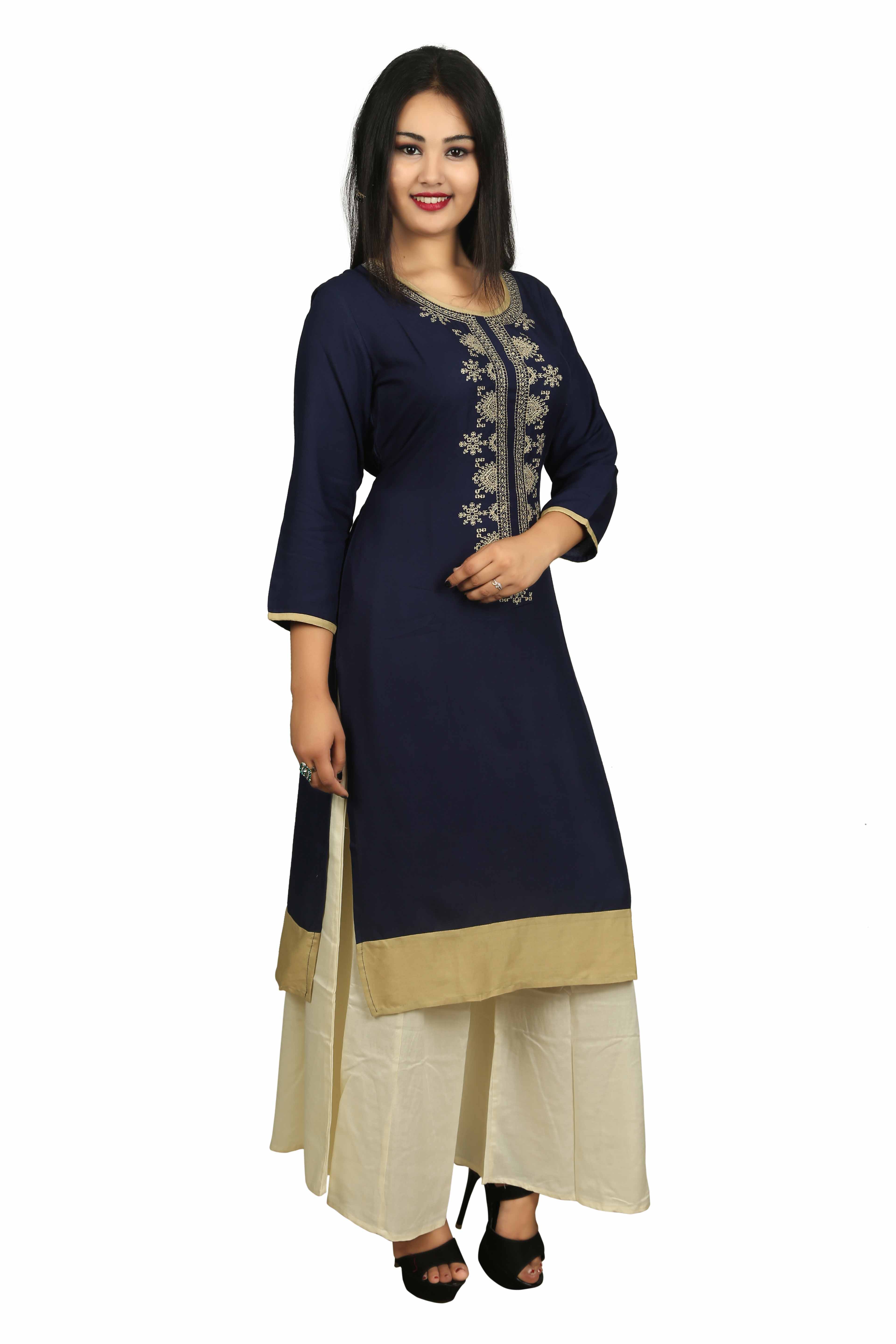 daily wear palazzo kurti