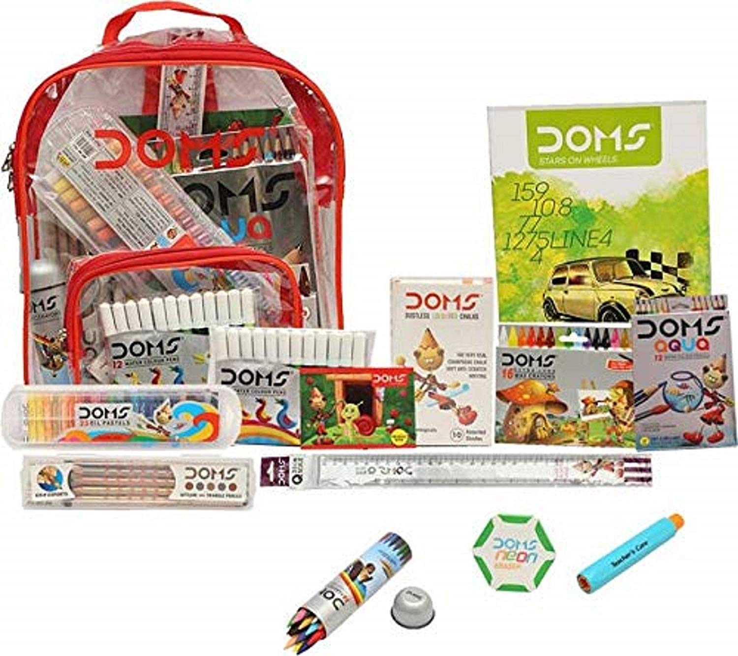 Buy Doms Go To School Stationery Kit Online ₹500 from ShopClues