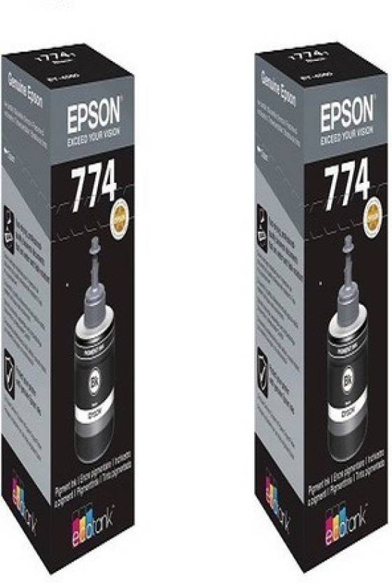 Buy Epson T7741 Ink Bottle For Epson M100 And M200 Pack of 2 Online ...