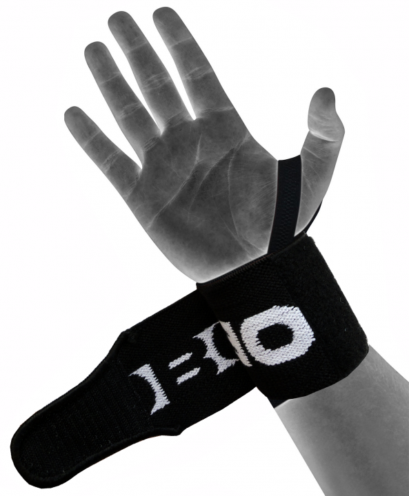 Buy Kobo Power Wrist Weight Lifting Training Gym Straps With Thumb Support Black Online ₹394
