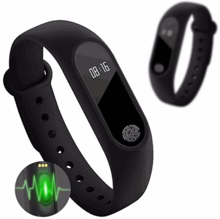 Buy M2 Bluetooth Health Smart Band Fitness Tracker Heart Rate Sensor ...