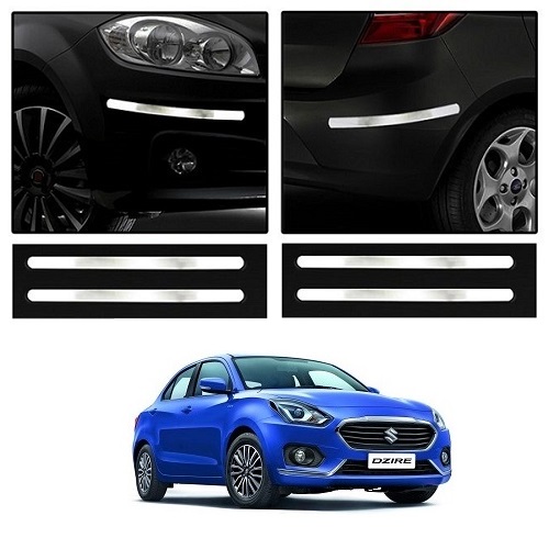 Buy Trigcars Maruti Suzuki Swift Dzire 2018 Car Chrome Bumper Scratch