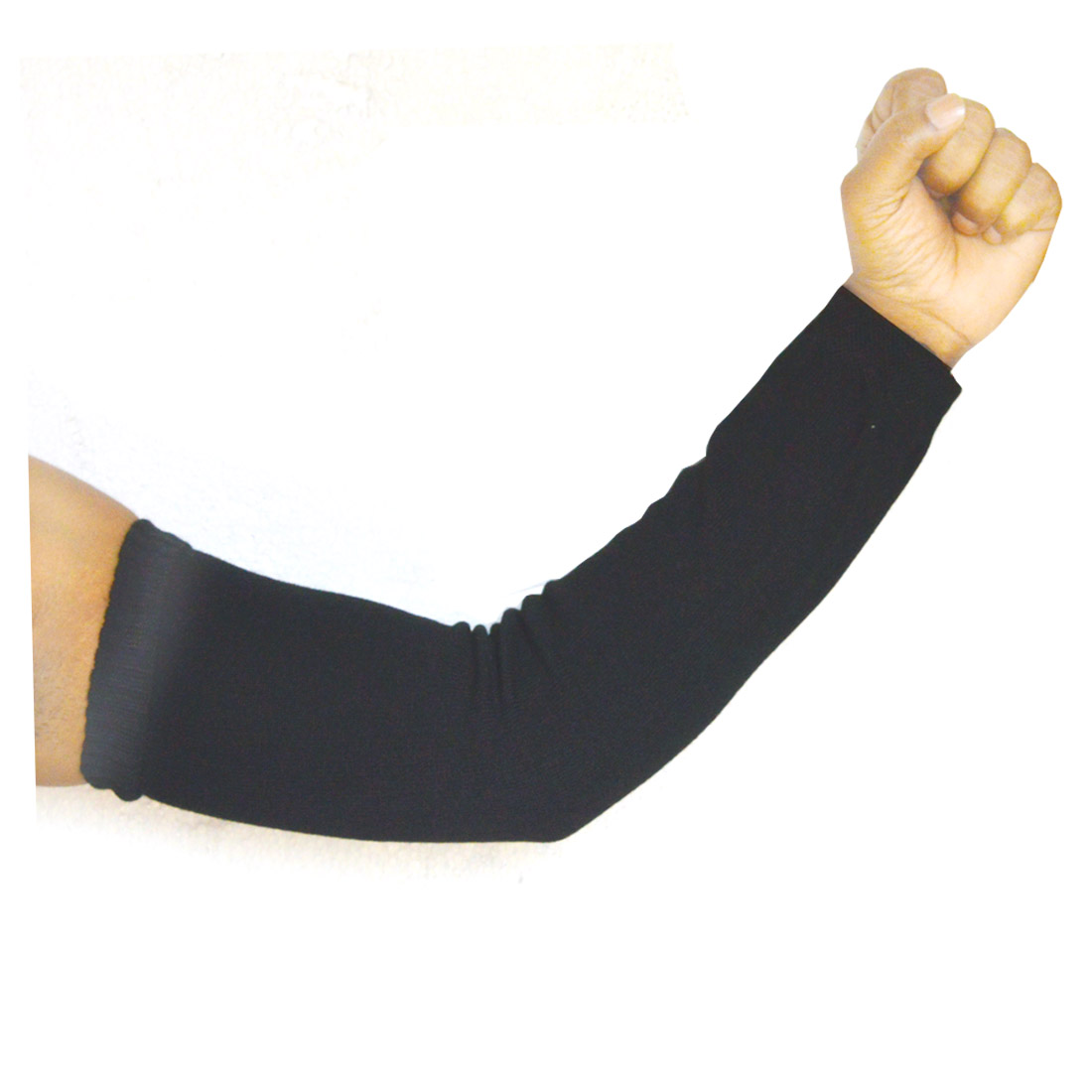 Buy Faynci Extra Comfort High Quality Cotton Fabric Black Arm Sleeve ...
