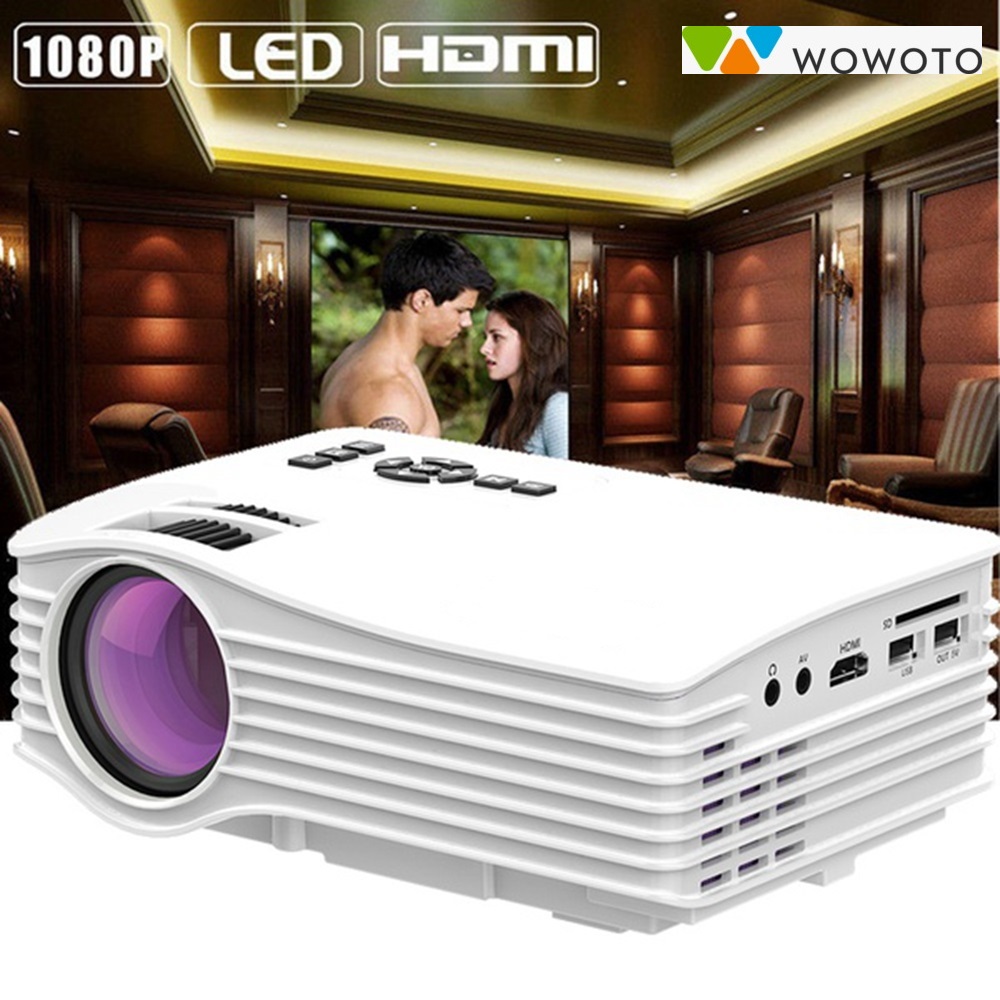 Buy WOWOTO Unic uc36 Mini LED Portable Projector Full HD Support Home