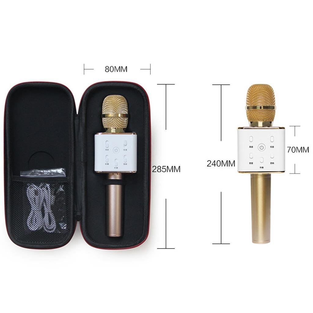 Buy Bluetooth Karaoke Microphone Wireless Mic, MM Portable Handheld Singing Machine Condenser
