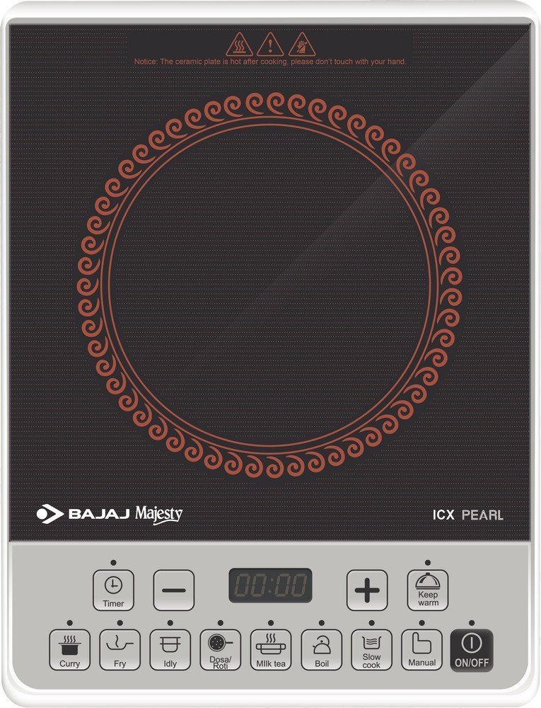 Buy Bajaj Majesty ICX Pearl Induction Cooker Online ₹2825 from ShopClues