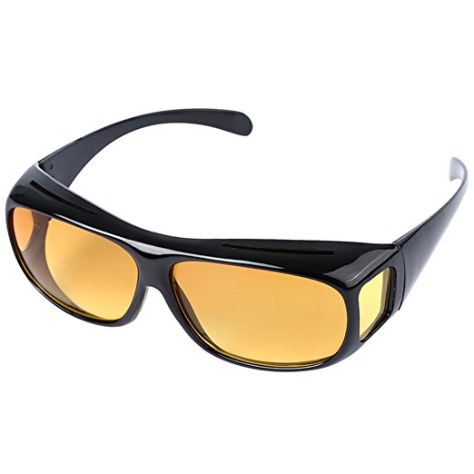 Buy HD Wrap Night Vision NV Glasses In Best Price Yellow Color Glasses ...