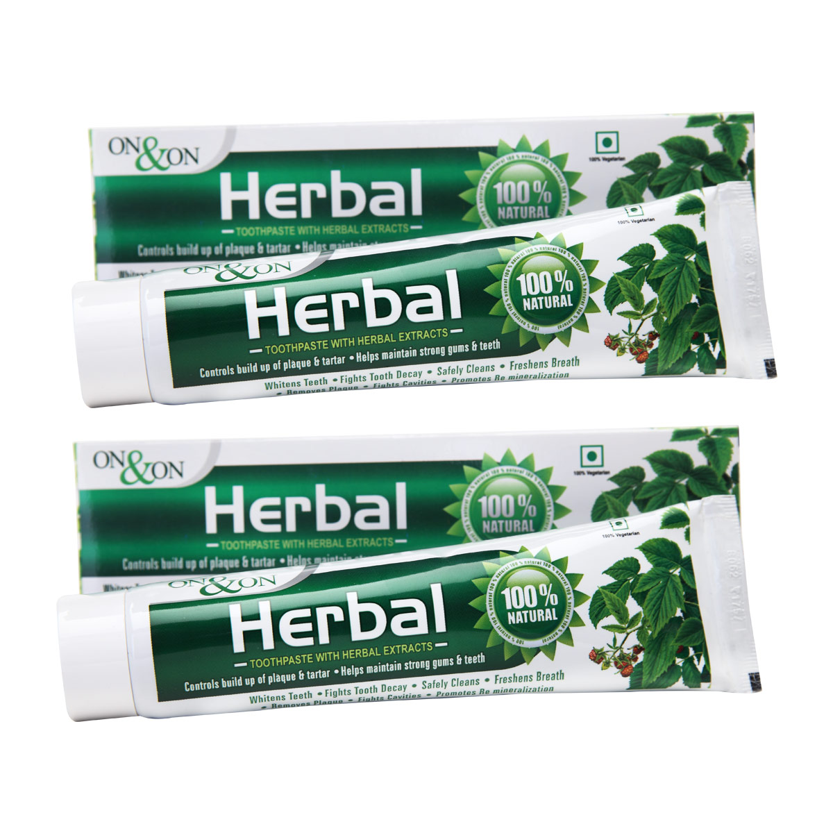 Buy On On Herbal Toothpaste (Pack Of 2) Online @ ₹350 from ShopClues