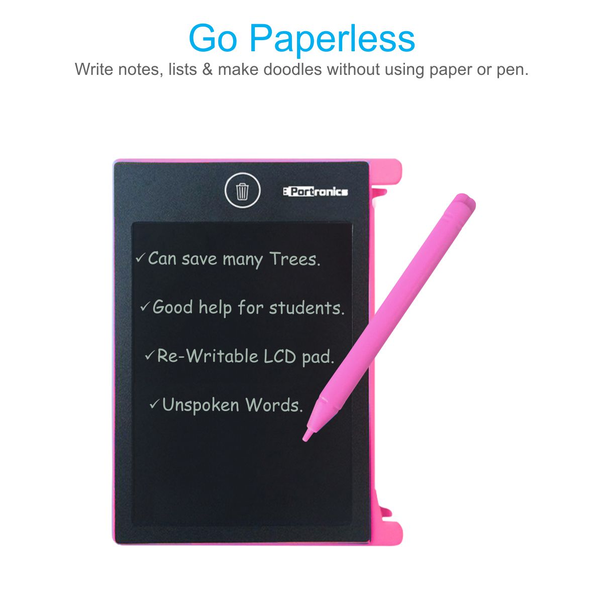 Buy Portronics POR881Portable RuffPad EWriter 4.4 LCD Writing Pad