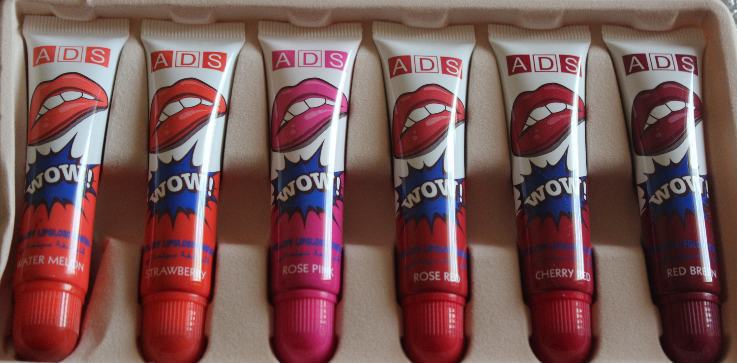 Buy ADS PEEL off lip gloss Tattoo Lipstick Matte Lip Stain (Set Of 6