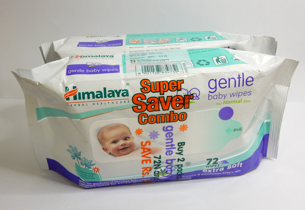 Buy Himalaya Baby Wipes 72's x 2 Online ₹300 from ShopClues