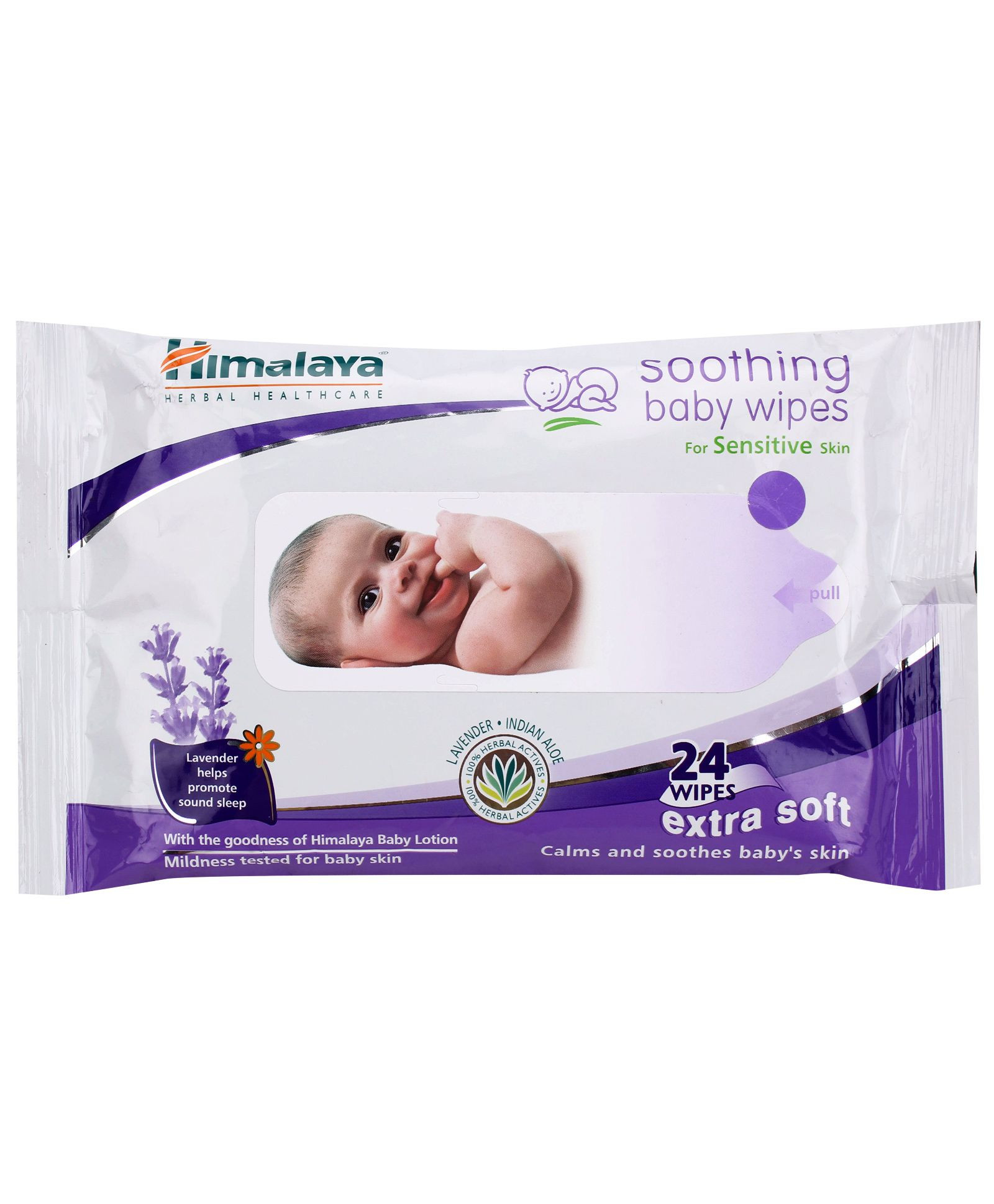 Buy Himalaya Soothing Baby Wipes 72's Online ₹175 from ShopClues