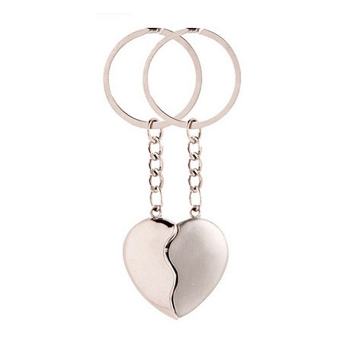 Buy CTW broken heart Key Chain Silver MultiPurpose keychain for car