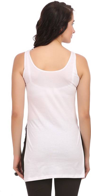 Buy (PACK OF 12) Women's White Cotton Plain long Slip/Sameej Online ...