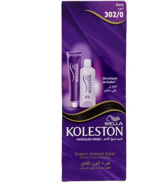 Buy Wella Koleston Hair Color Creme 302/0 Black (50ml) Online Get 18 Off