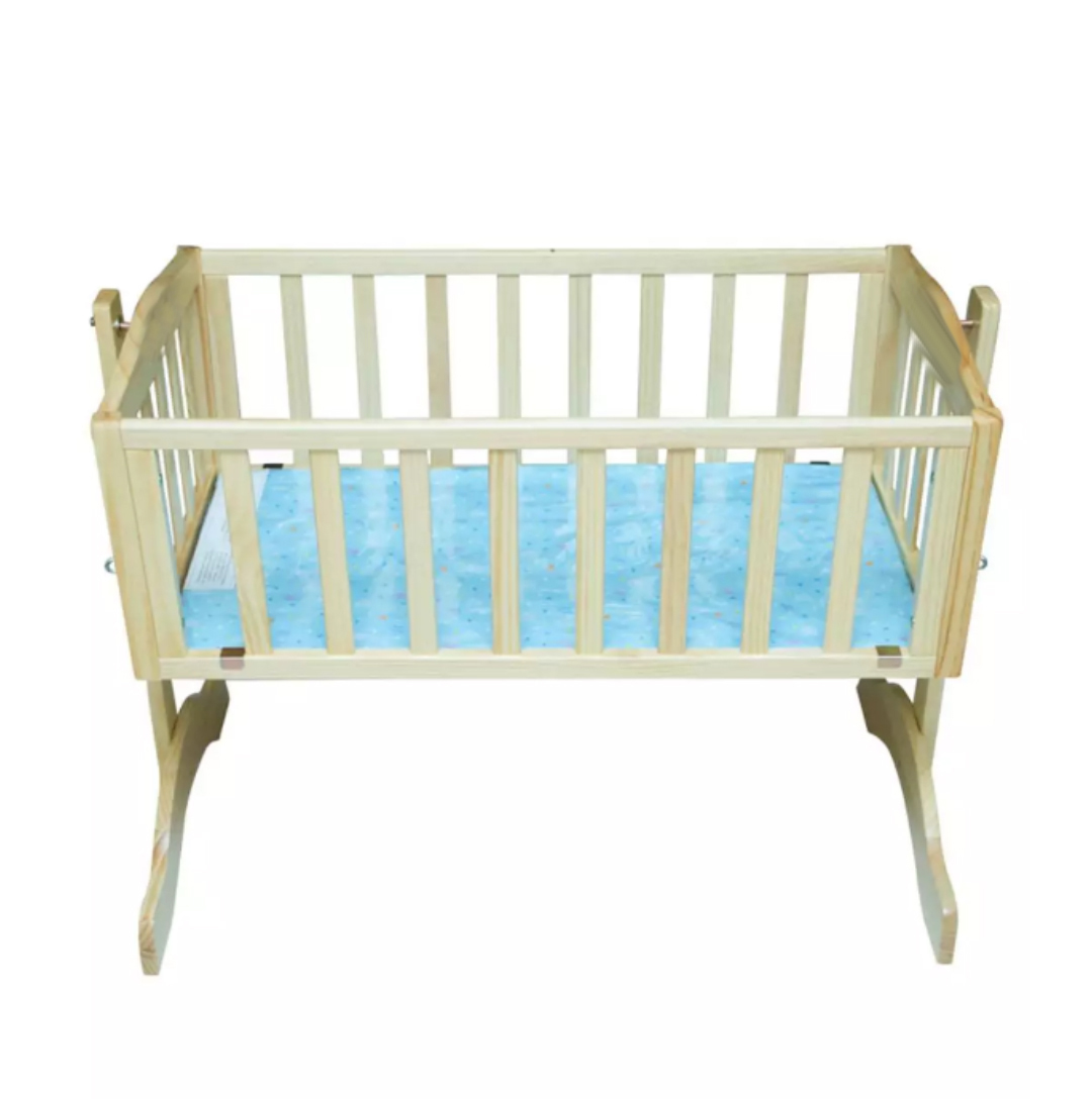 Buy Oh Baby, Baby Wooden Cradle (jhulla and palna) With Mosquito Net ...