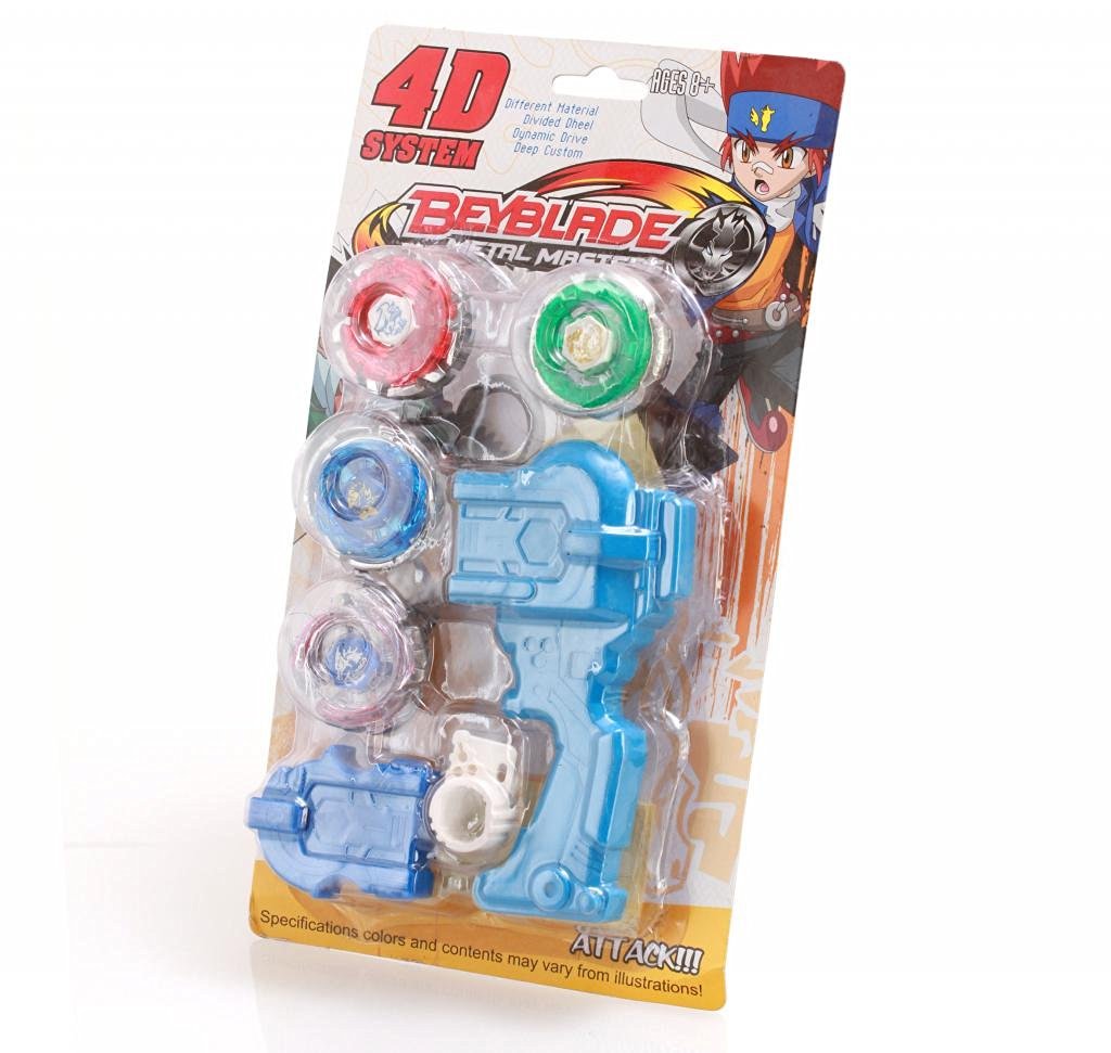 Buy Beyblade 4 With Handle Launcher Online @ ₹359 From Shopclues