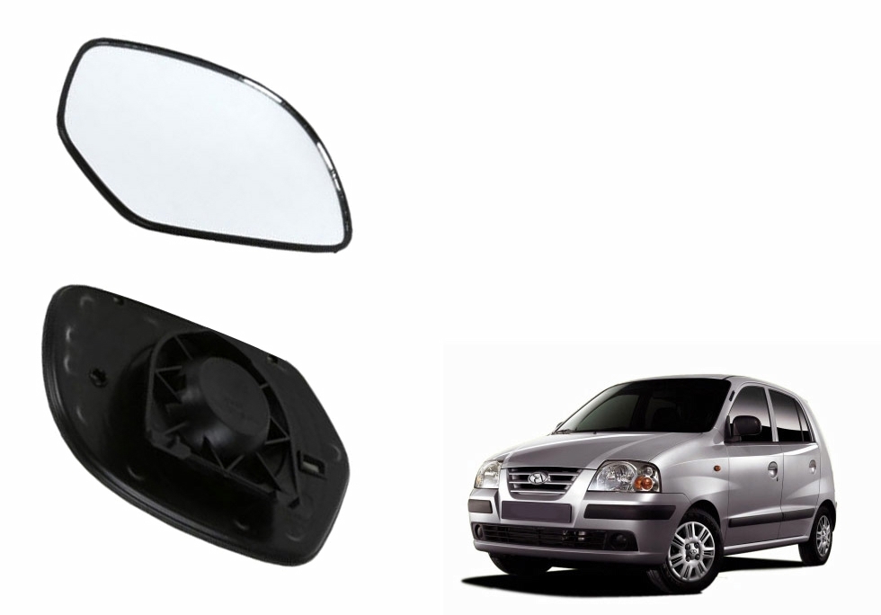 Buy Autonity Car Rear View Side Mirror Glass LEFTHyundai Santro Xing