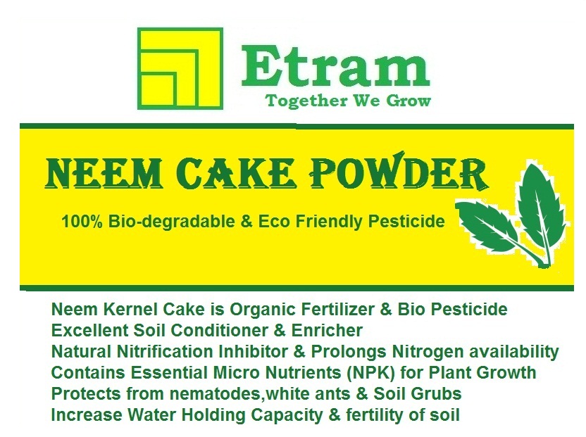 Buy Etram Neem Seed Cake Powder 500 gm ( Organic Manure Eco Friendly