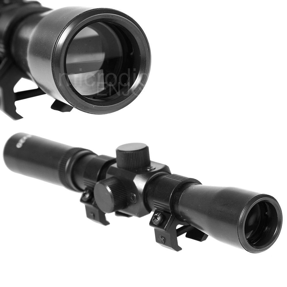 Hammers 1-4x20 Rifle Scope With Illuminated Hog/Pig Reticle & Speed Lever - Lightweight, Fogproof, Waterproof