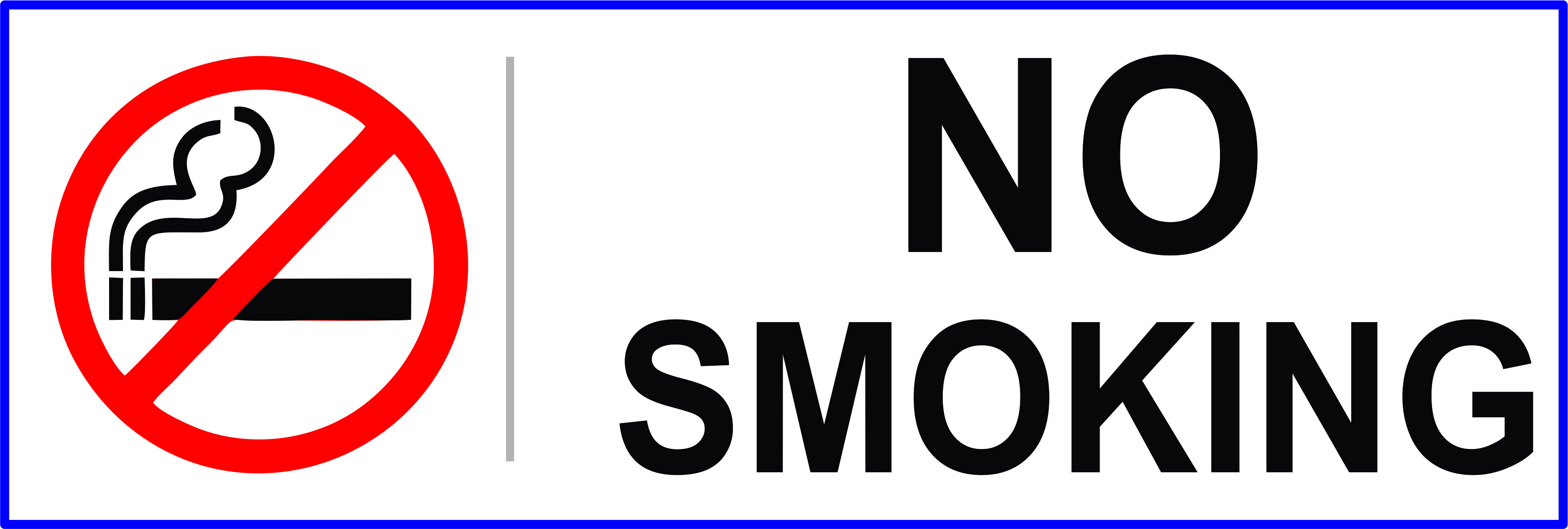 Buy No Smoking Sign Board Pack Of Pieces Size X Cm Online