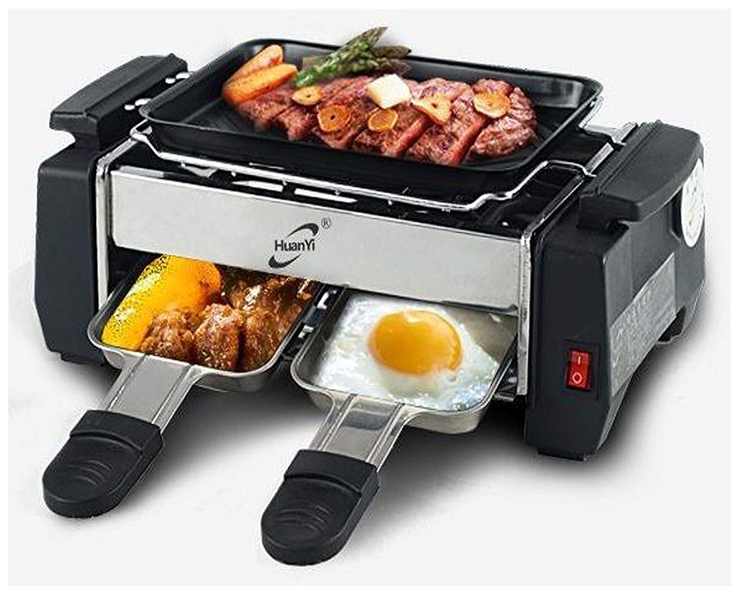 Buy Shopper52 Electric Barbeque Grill Toaster Frying Pan BBQ Toaster ...