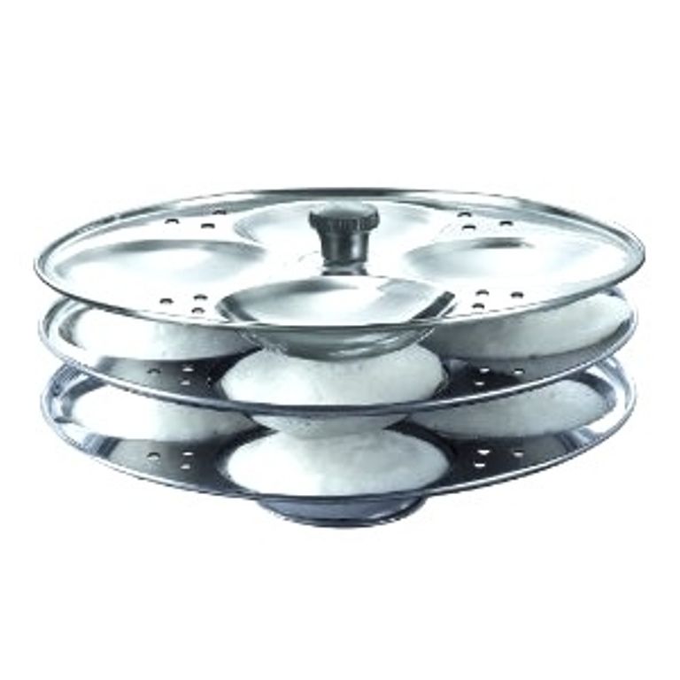 Buy Idli Stand (3plate) Stainless Steel Online ₹599 from ShopClues