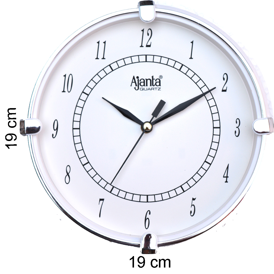 Buy Ajanta White Round Analog Wall Clock 411w Online ₹495 from ShopClues