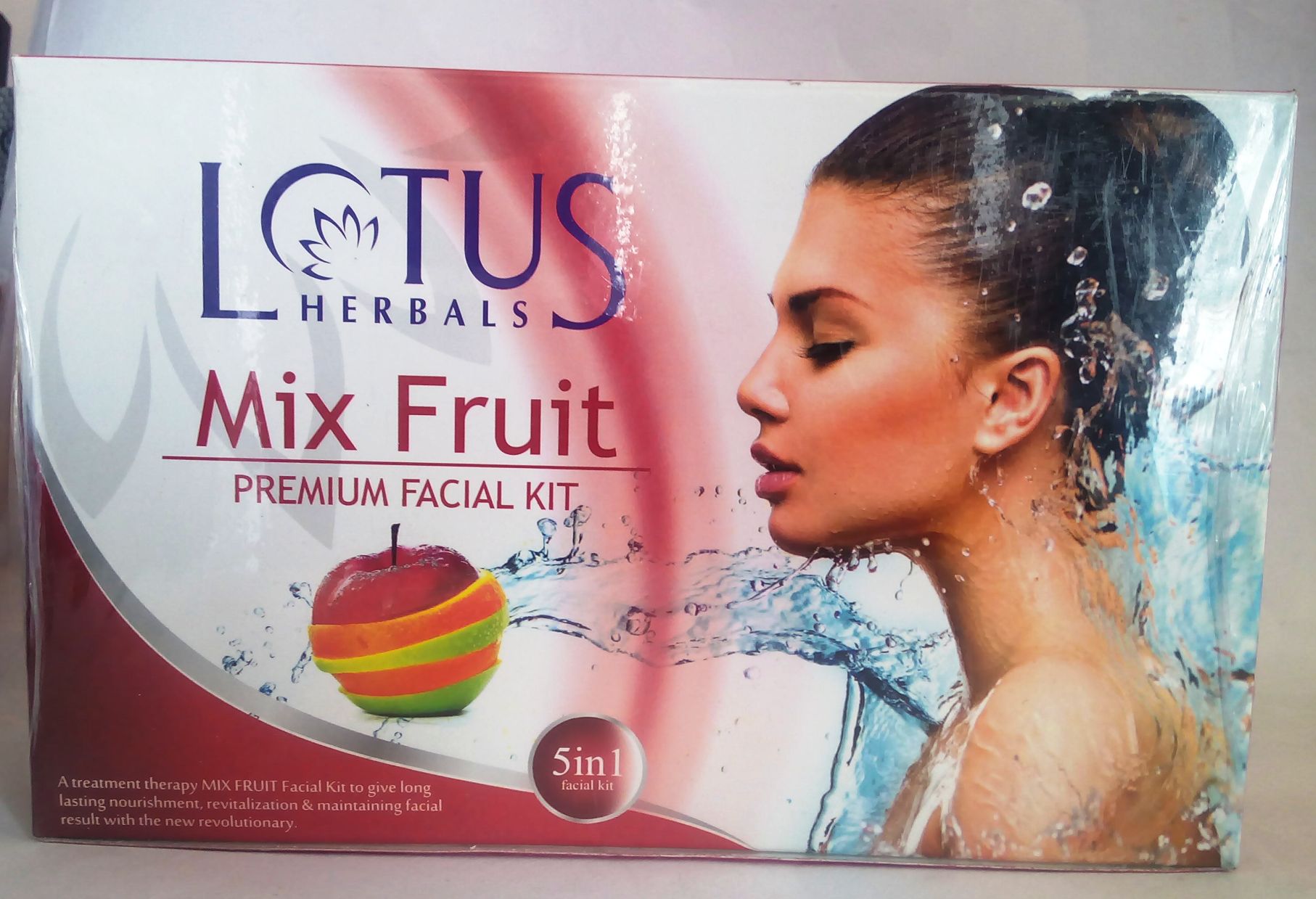Buy Lotus Herbals Mix Fruit Premium Facial Kit 600g Online ₹483 from