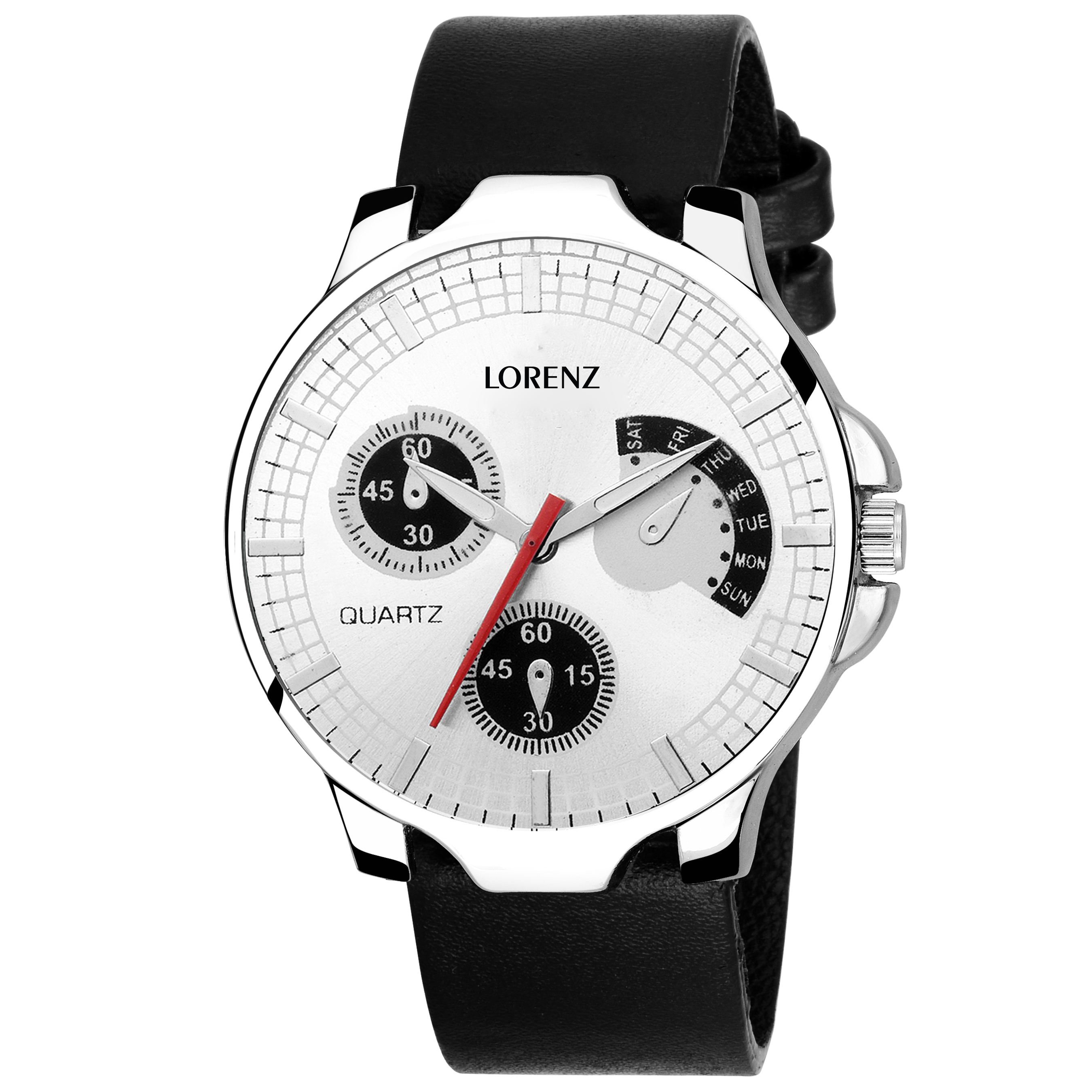 Lorenz White Dial Men's Analog Watch / Watch for Boys