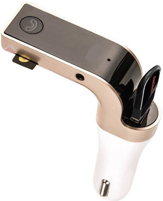 Buy CARG7 LCD Bluetooth Car Charger FM Kit MP3 Transmitter USB