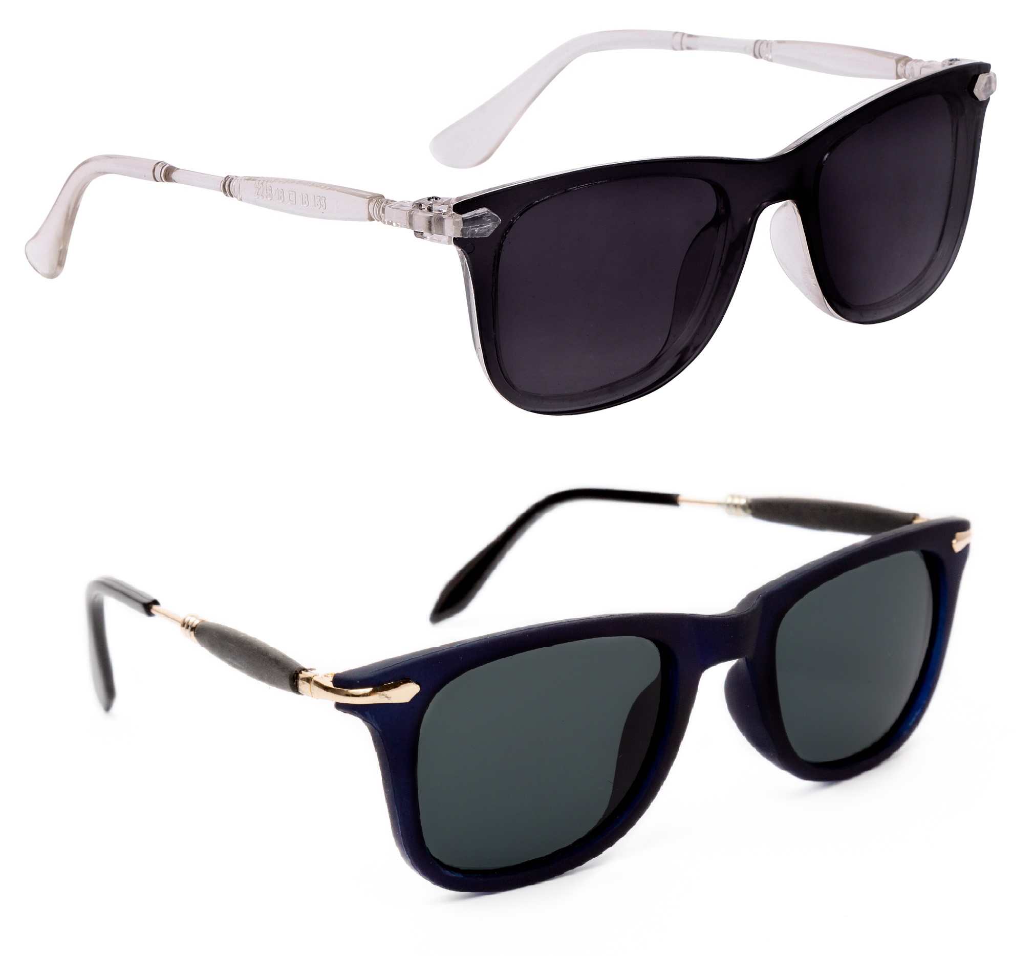 Buy TheWhoop Combo UV Protected New Trendy Stylish Black Goggle