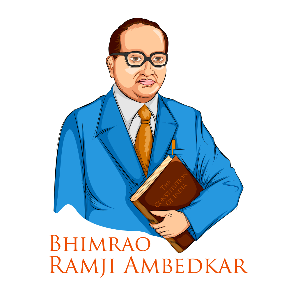 Buy Bhimrao ramji ambedkar |Sticker Paper Poster, 12x18 Inch Online ...