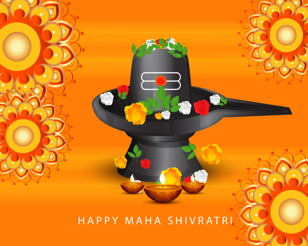 Buy happy maha shivratri Poster Matte finish Sticker Paper Print By 5 ...