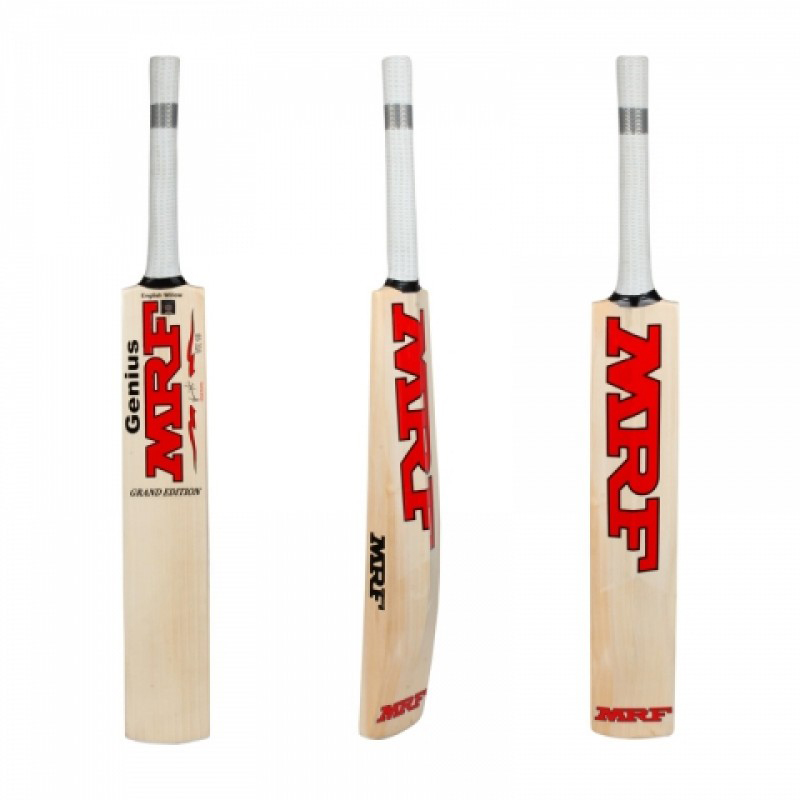 Buy MRF GENIUS VIRAT KOHLI Kashmir Willow Cricket Bat (1.1001.200 kg) (COLOR MAY VARY) Online