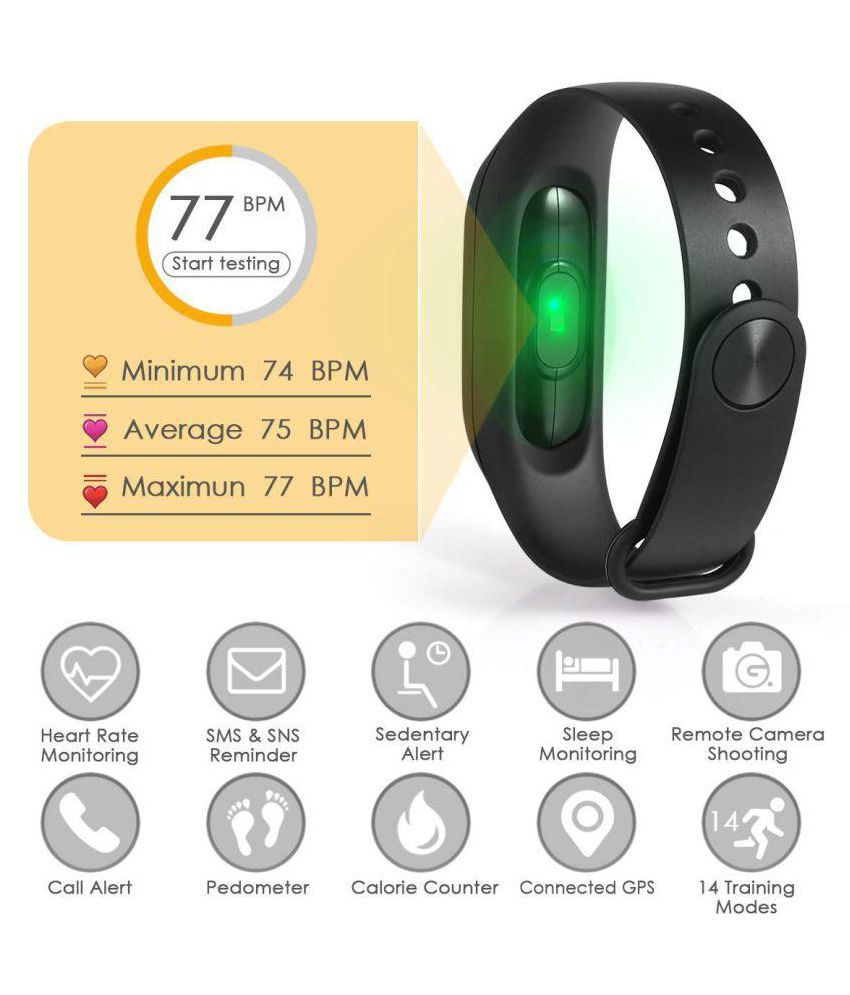 m2 bluetooth intelligence health smart band