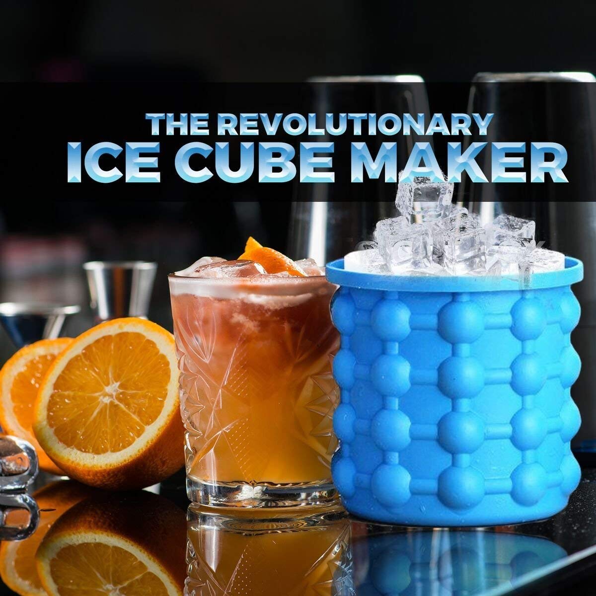 Buy Silicone Ice Cube Genie Maker by House of Quirk Revolutionary Space