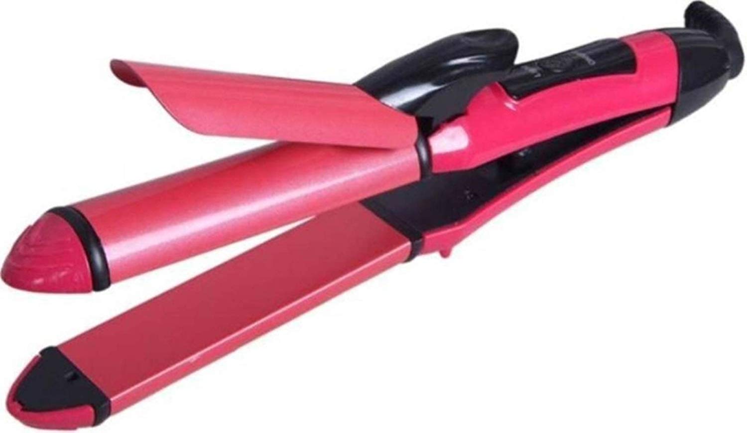 RE FOX Professional Hair Straightener and Curler 2 in 1 Beauty set NHC 2009