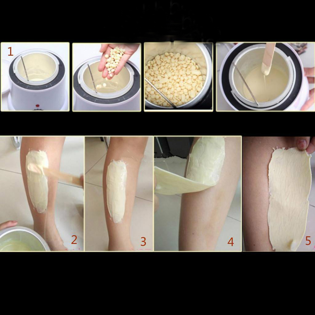 Buy Hot Waxing Beans Hair Removal LegBlack Hot Wax 100gm Online Get